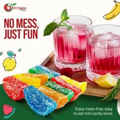 Premium Artisan Mini Fruit Slices – Decadent Chewy Fruit Confections