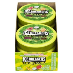Ice Breakers Sour Fruits, 43g/1.5oz Pucks, (6ct) {Imported from Canada}