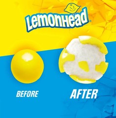 Lemonhead Freeze-Dried Candy – Lemon Flavored, 4 oz Reclosable Bag-free shipping