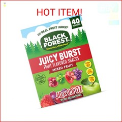 Black Forest, Juicy Burst, Fruit Flavored Snacks, Mixed Fruit Flavors, A Juicy B