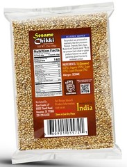 Rani Sesame Chikki (Brittle Candy) 100g (3.5oz) x Pack of 4