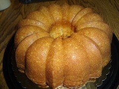 OVER THE TOP HOMEMADE BANANA PUDDING BUNDT CAKE WITH CREAM CHEESE GLAZE (10″)