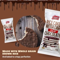 Dark Chocolate Rice Cakes Kosher Certified Dairy Free Gluten Free Snacks