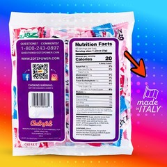 Fizzy Sour Candy Bulk – Retro Italian Hard Candy Individually Wrapped – Class…