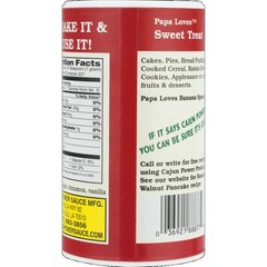 (2 pack) Cajun Power Sweet Treat Cinnamon Sugar With Pure Vanilla, 8.0 OZ