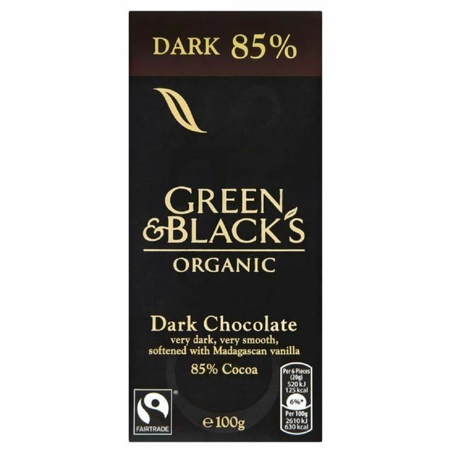 Green & Black’s 85% Dark – 100g