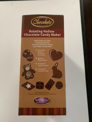 Nostalgia Chocolate Electrics Rotating Hollow Chocolate Candy Maker