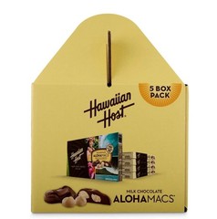 2 Cases Of 5 Boxes Hawaiian Host Island Macs Chocolate Covered Macadamia Nuts