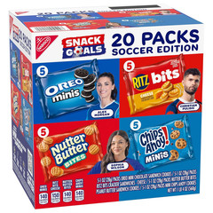 Snacks Variety Pack, OREO Minis, Nutter Butter Bites, CHIPS AHOY! Minis Cookies,