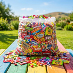 Variety Candy Pack – Bulk Assortment of Individually Wrapped Sour Candy, Gummies