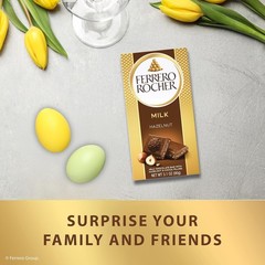 Luxurious Milk Chocolate Hazelnut Bar – Gourmet Treat Pack of 8 (3.1 oz Each)