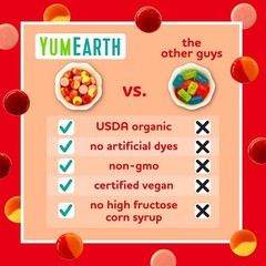 YumEarth Organic Wild Peppermint Hard Candy, 3.3 Ounce (Pack of 6)