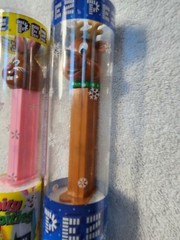 Christmas Reindeer PEZ Candy Lot Of 2 Candy Dispenser’s Easter Bunny Candy