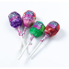 Jolly Rancher Chew-Filled Pops, Original Flavors, Bulk Lollipop Candy (2 Pounds)