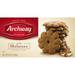 Cookies, Soft Molasses Cookies, 9.5 Oz