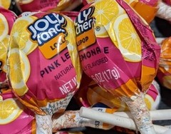 Jolly Ranchers PINK LEMONADE Lollipops Jolly Rancher POPS Pink Lemonade 20 Piece