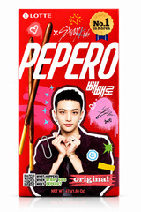 Lotte Pepero Original Stray Kids Limited Ed. Korea Chocolate Sticks Hyun Jin