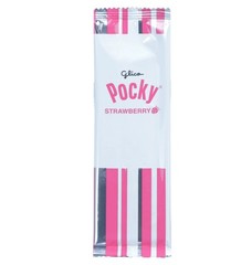 Glico Pocky Strawberry Cream Coated Bars, 1.41 oz, Pack of 9