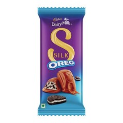 Cadbury Dairy Milk Silk Oreo Large Filled Bar 124g (Pack OF 2)