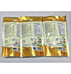 Thai snacks Coconut Crackers with Coconut Flakes (Lotus Brand) 60g x 10 packets