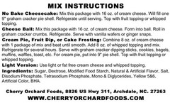 Banana Cream Pie Dessert Mix (2 Mixes) fruit dips no-bake cheesecakes cream pies