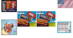 Assorted Milk Chocolate Bars – 36 Count