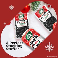 Festive Sour Cherry Mints, Stocking Stuffer, 12 Count