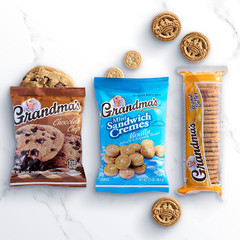 Grandmas Chocolate Chip Cookies 2.5 Ounce (Pack of 60)
