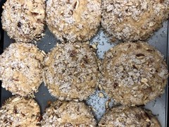 Crumb Topped Butter Pecan Muffins