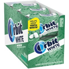 Sweet Mint Sugar Free Chewing Gum 6 Packs Bulk Pack