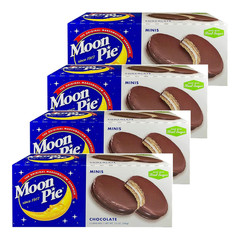 Moonpie Mini Chocolate Marshmallow Sandwich, 4 Pack, 48 Total Moonpies