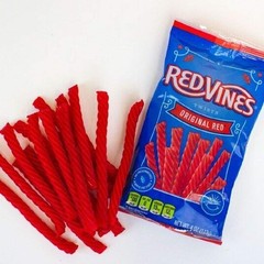 Licorice Twists, Red Flavor, Soft & Chewy Candy, 4 Ounce Pack of 24