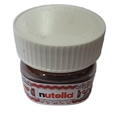 2 Nutella Mini Crystal Jar 1.05oz (30g) Made In Italy Hazelnut Spread With Cocoa