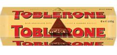 NEW Toblerone 600g Swiss Milk Chocolate Nougat Gift Set 6 x 100g Party Pantry!