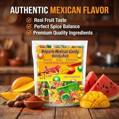 Assorted Tamarind, Mango & Watermelon Candies – 21 Individually Wrapped Treats