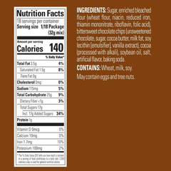 Dark Chocolate Premium Brownie Mix, Includes Chocolate Chips, 20 Oz Box