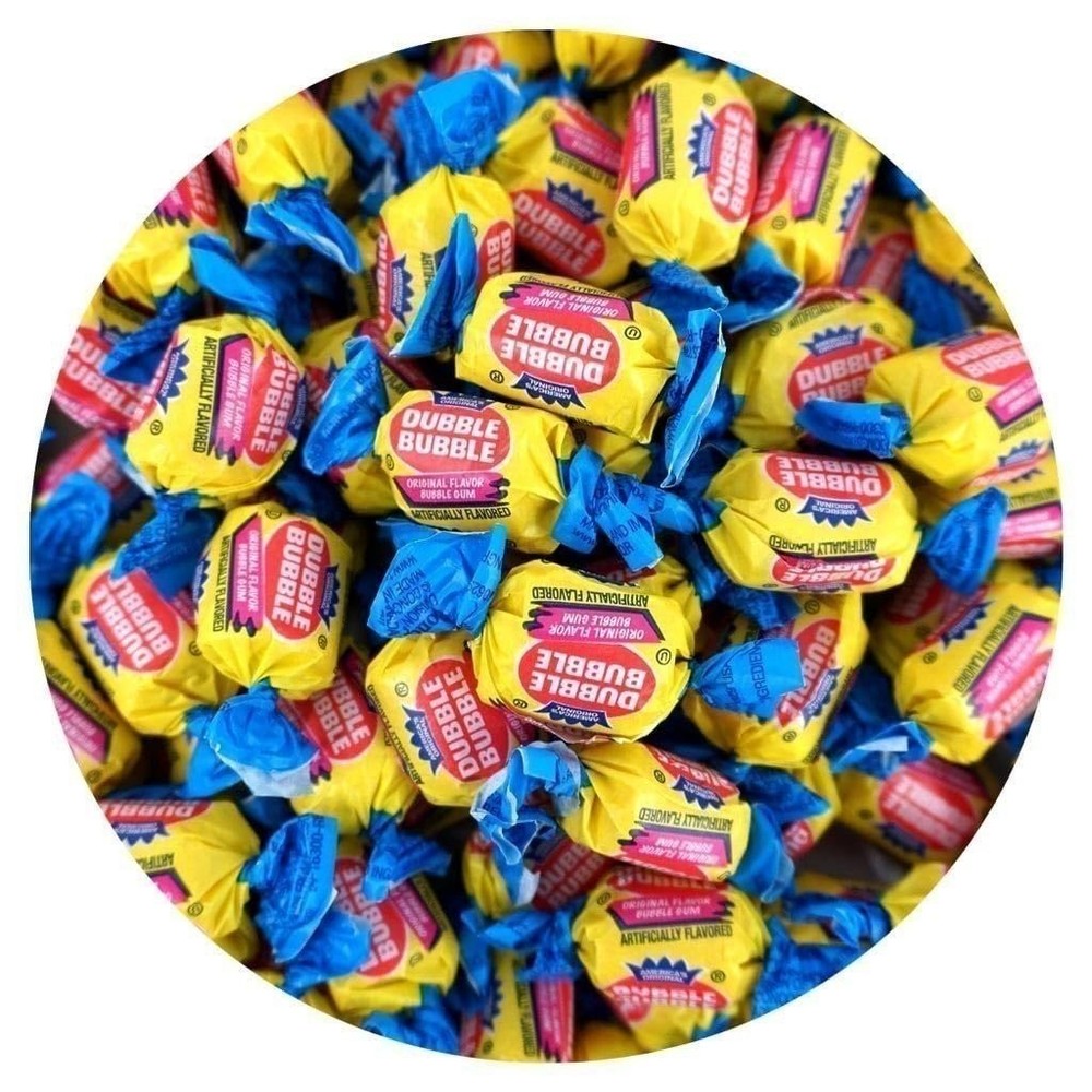 Double Bubble Original Flavored Chewing Gum – 1 Pound Bulk Bag (Approx. 70…