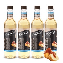 DaVinci Gourmet Sugar-Free Original Hazelnut 25.4 Fl Oz (Pack of 4),