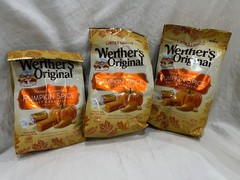 3 BAGS NEW 2025 WERTHER’S HOLIDAY PUMPKIN SPICE CHEWY CARAMEL CANDY 8.57 OZ EACH