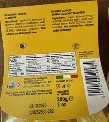 Perle Di Sole Italian Lemon Drops Hard Candy 2x7oz Bundle – Made in Italy