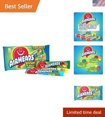 SOUR Candy Bars: Assorted Flavors – 9 Pack Chewy Taffy