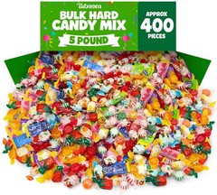 Bulk Hard Candy Variety Pack – 5 Pound Assorted Candy Mix (Approx. 400 Pieces…