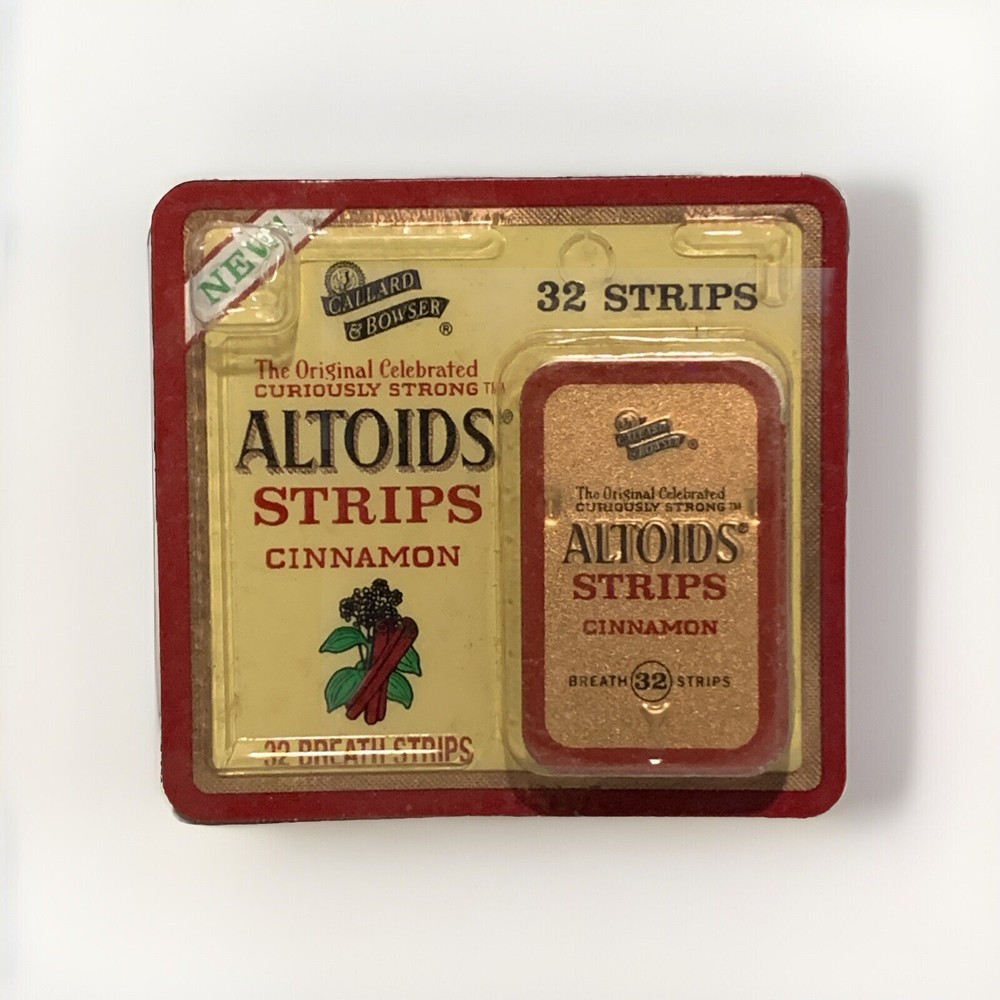 (1) Altoids Strips Cinnamon Breath Strips New READ DESCRIPTION Sealed
