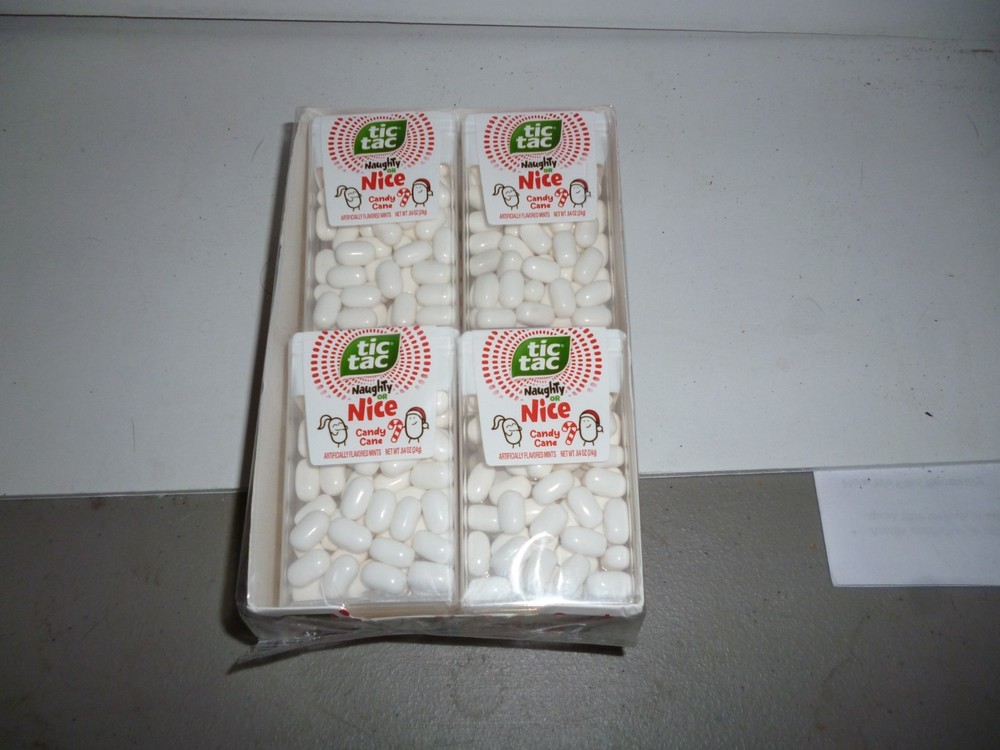 TIC TACS CANDY CANE 12 1 OZ PIECES SEALED NEVER OPENED
