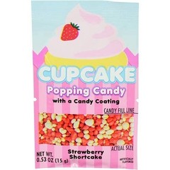 Cupcake Popping Candy with Candy Coating 0.53 Ounces 20 Count Display Box