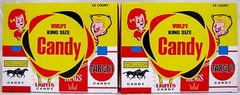 Worlds King Size Candy Cigarettes 2 Boxes 48 Packs Total Bulk Sticks Candies