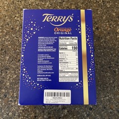 4 Pack Terry’s Milk Chocolate Oranges 5.11 oz each 20.44 oz total.