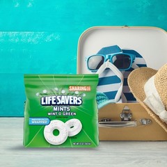 Wint-O-Green Summer Candy Individually Wrapped Hard Mints Sharing Size 13 Ounce