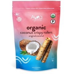 2 pack Ava Organics Coconut Crispy Rollers, 14.1 oz. FREE shipping