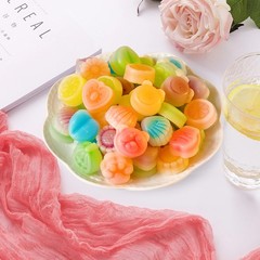 Spring sale GummyGlow Wax Candy 12oz Assorted Shapes, 5 Fruit Flavors, ASMR